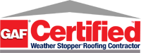 GAF Certified Weather Stopper Roofing Contractor